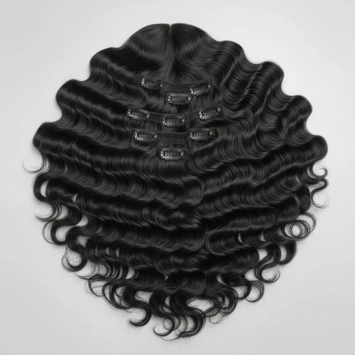 Body Wave Clip‑In Extensions